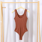 Women Non-wire Bra And Panties Set Seamless Underwear Lingerie Set Tummy Control Shapewear Slimming Thong Female Jumpsuit