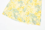 2024 Dress For Women Summer Chic Print Mesh Sleeveless Sexy Side Slit Slim Dresses Wild Beach Resort Style Woman Dress