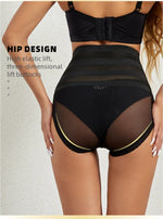 2Pcs/Set Bodyshaper Women Control Panties Tummy Control Bottom Belly Tightening Female Pants Lifting Hip High Waist Underwear