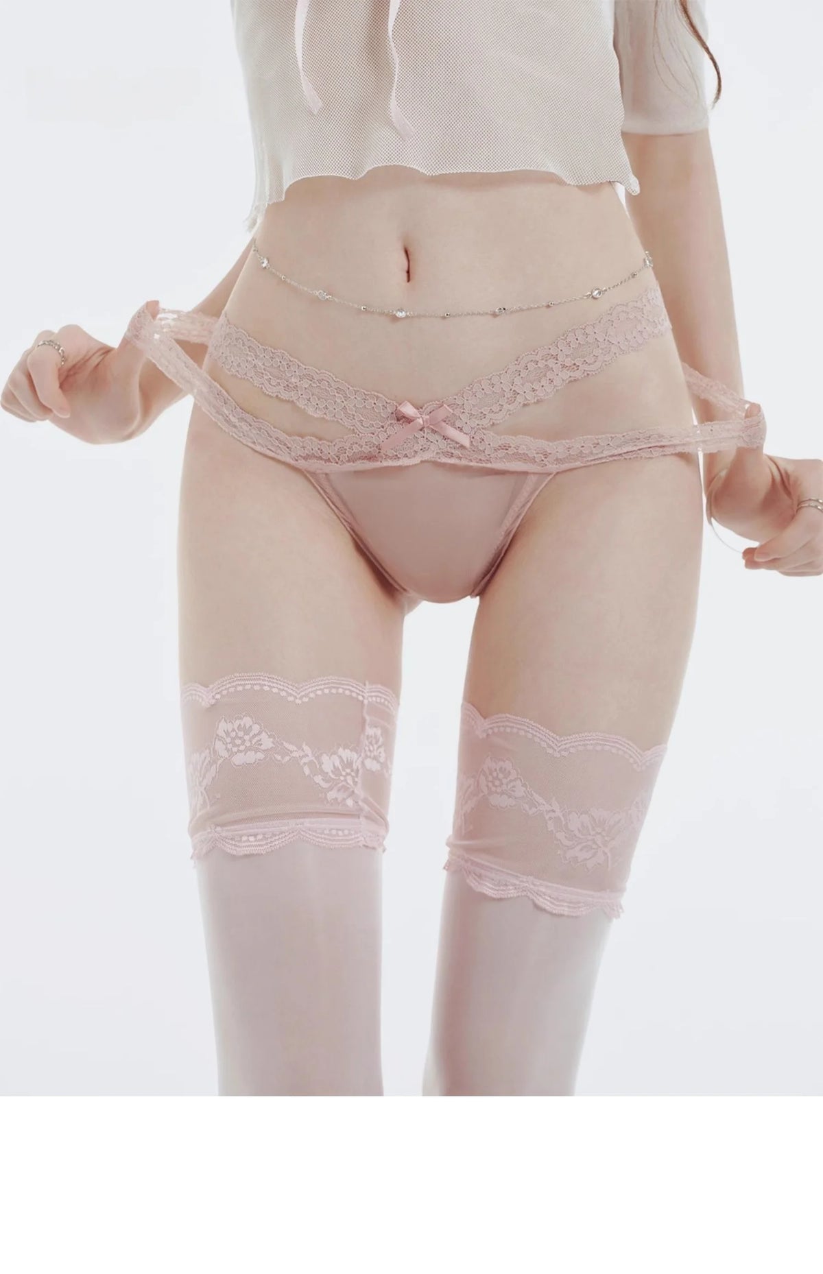 Lace G string Sexy Briefs Panties Women Underwear Thong High Quality Bowknot Transparent Underpants Lingerie Girls Intimates