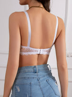 Hot 3/4 cup thin underwear small bra Plus Size Undewire adjustable lace Women's bra breast cover Sexy Bralette Lingerie