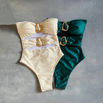 One Piece Swimsuit 2025 New Sexy Swimwear Women Swimsuit Hollow Out Bathing Suit Beachwear Monokini Female Bodysuit