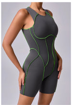 Yoga Jumpsuit Summer Short Sleeveless Sports Wear Gym Fitness Sports Bodysuit Women Dance Running Workout Clothes Yoga Jumpsuit