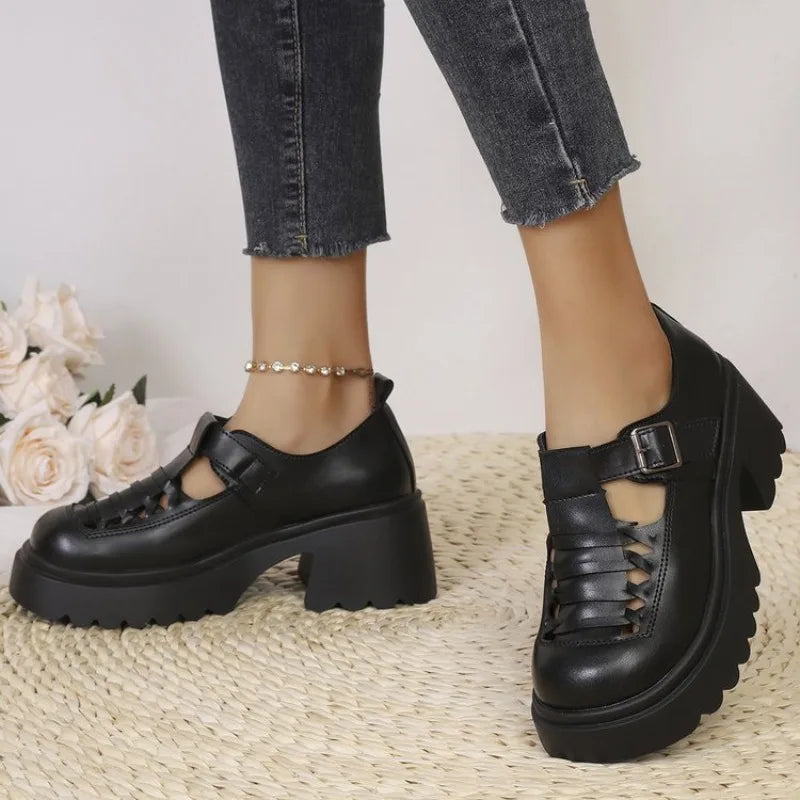Women Spring Summer ShoesFashion High HeelsFemale Summer Shoes Rubber Sole Non Slip Women Shoe