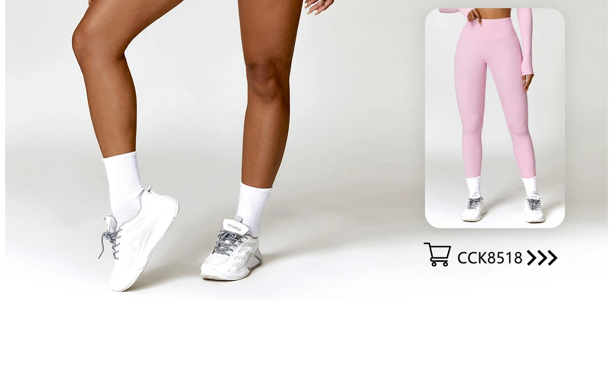 Hearuisavy Summer Scrunch Gym Leggings Woman Workout Pants Female Running Tights Push Up Yoga Pants High Waist Sports Leggings