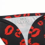3PCS Women Seamless Leopard Butterfly Panties Sexy Ultra-thin Briefs Female Ice Silk No Trace Underwear Low Rise Soft Lingerie
