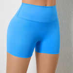 Yoga Shorts Gym Sports Shorts Women High Waist Workout Fitness Short Leggings Running Cycling Tight Soft Sportswear