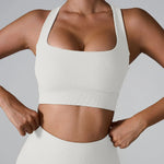 Women Fitness Yoga Bras Sexy Sling Beauty Back Fitness Push Up Sports Women Underwear Running Crop Top Yoga Clothes