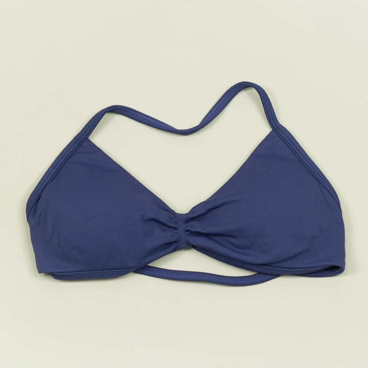 Women Seamless Impact Strappy Bra Removable Pads High Elastic Quick Dry Breathable Halter Neck Sports Top Yoga