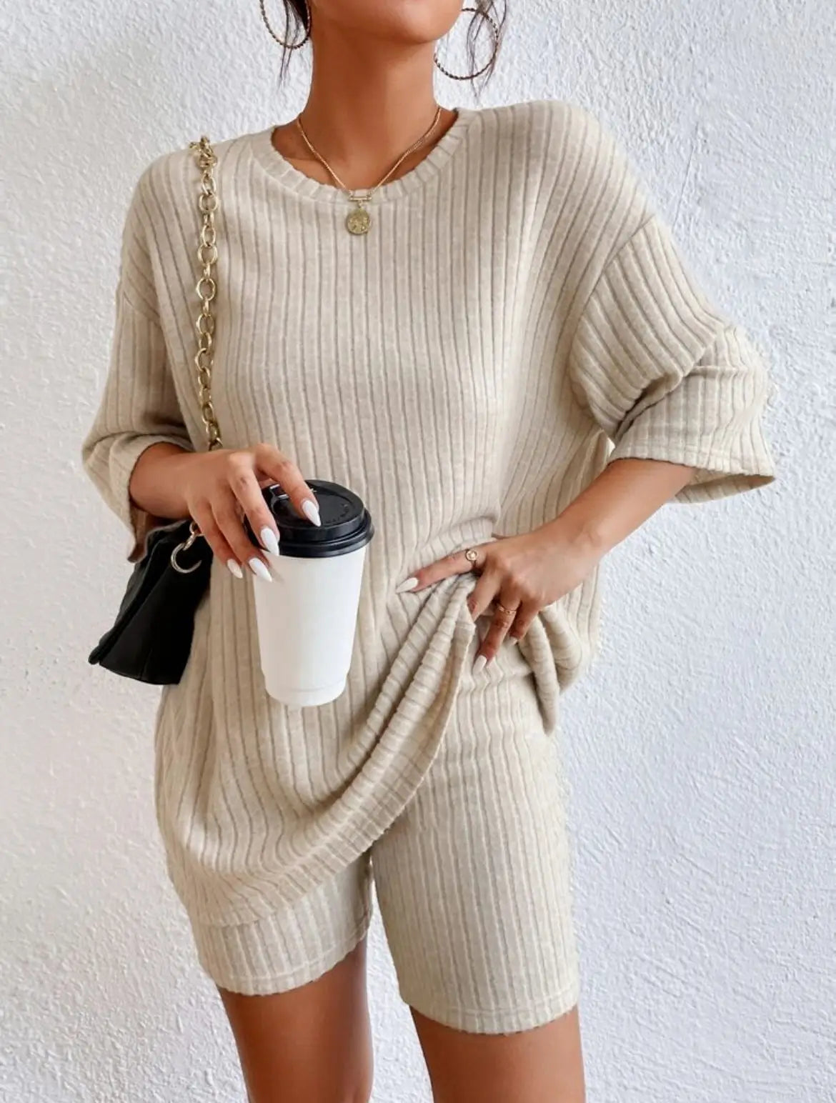 New Women's Sleepwear Fashionable Casual Loose Shorts Set 2026 Elegant Summer Women's Sleepwear Two-Piece Suit Home Suit Set Y2K