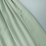 FDYOUI Elegant Solid Color Pleated Skirts for Women 2026 Chic High Slit Long Skirt High Street Office Lady Vacation Party Dress