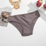 3PCS Women's Cotton Briefs Panties Female Sexy Low Waist Underwear M-XL Breathable Panty Girls Comfortable Intimates Lingerie