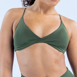 Vision Twist Sports Bra Push Up Seamless Yoga Bra Padded Gym Underwear Cross Thin Strap Workout Top Fitness Running Sportswear