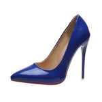 Large Size High Heels Women 2025 Spring and Autumn Stiletto Pointed Toe Fashion Solid Color Shallow Mouth Women's Shoes