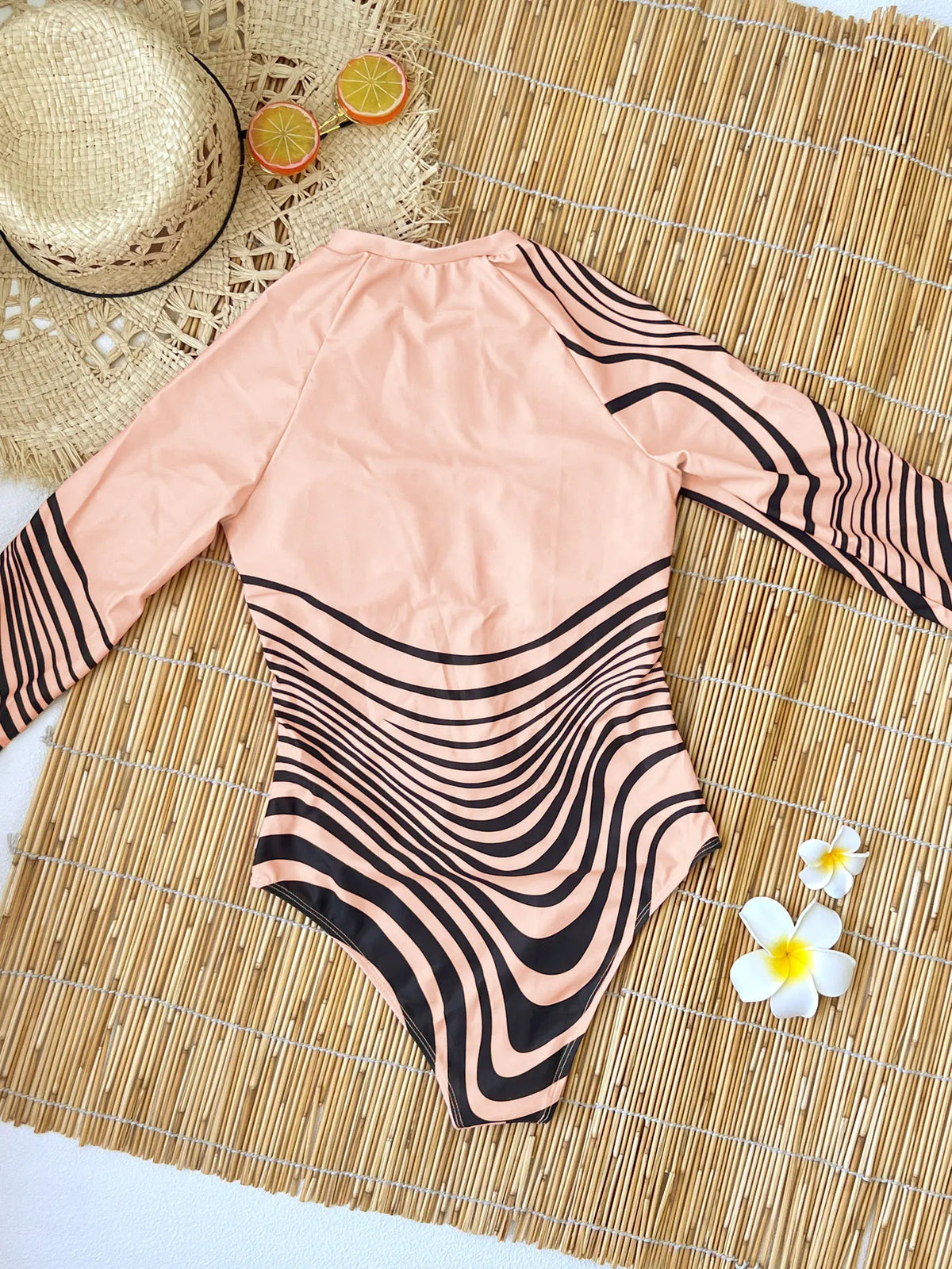 New Long Sleeve Swimsuit Women Swimwear 2026 Sexy Bikinis Female Biquini Patchwork Swimming Suits Surf Bodysuit Beachwear