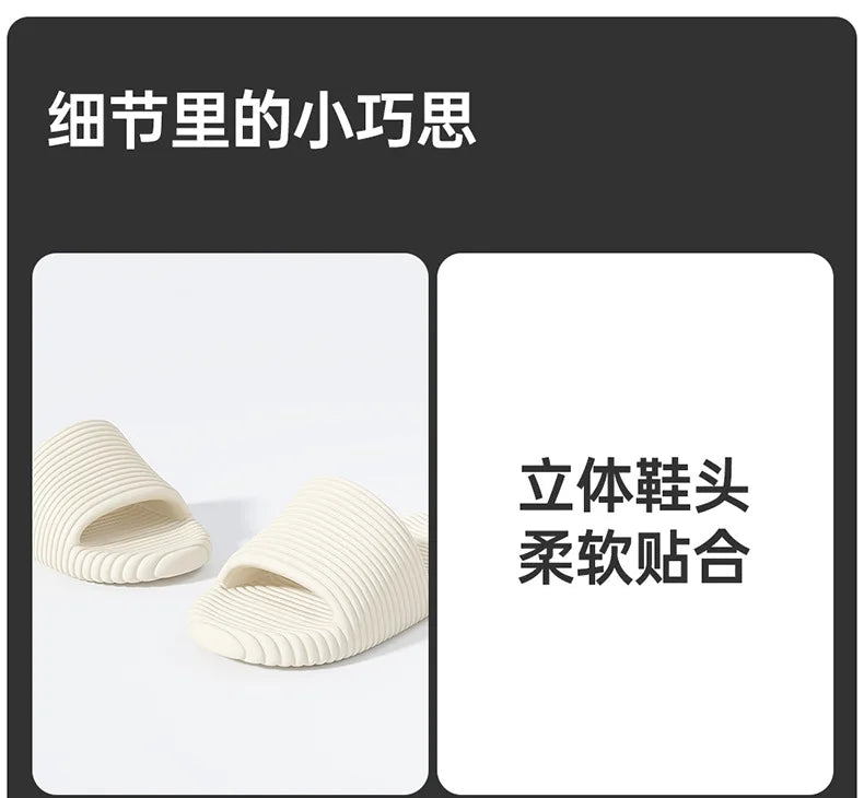 EVA Travel Folding Slippers Women New Portable Couple Indoor Home Bathroom Shower Anti Slip Men Comfortable Simple Slippers
