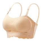 Wireless Wedding Brassiere Push Up Bras Lingerie Sexy Bralette Strapless Bras Invisible Tube Tops Seamless Breathable Bras M-6XL