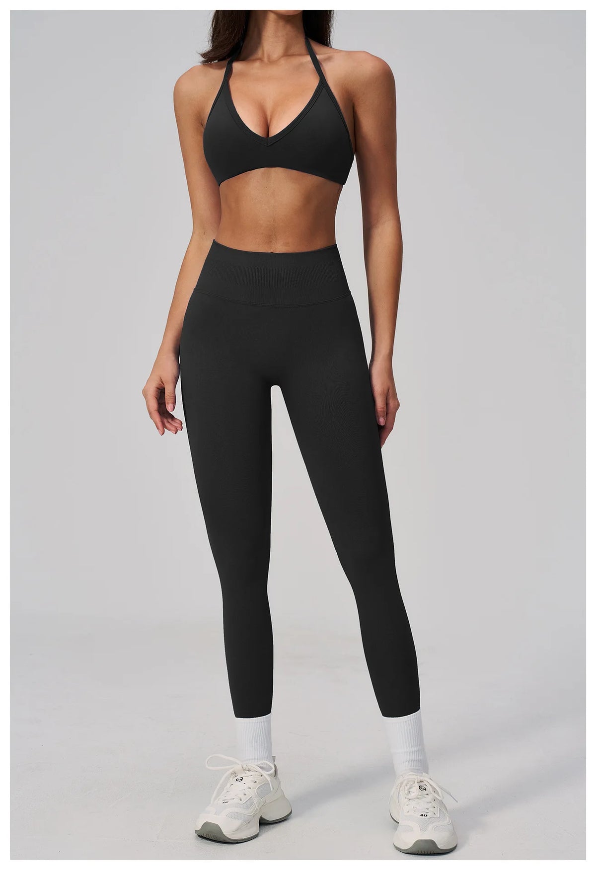 Breathable Quick Drying Yoga Set for Women Beauty Back Sports Bra High Waist Leggings Fitness Suit Outwear Gym Running Tracksuit