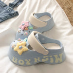 Clogs Thick-soled Slippers Women's Summer 2026 New Style Anti-slip Height-increasing Sandals and Slippers for Outdoor Wear