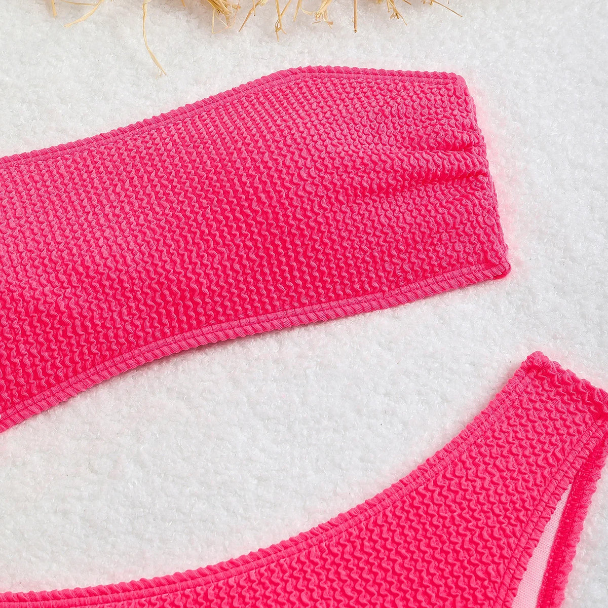 Neon Yellow Thong Bikinis 2026 Sexy Women Swimsuits Swimwear Female Bandeau Brazilian Bikini Set Bathing Suit Swimming Suits