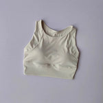 Women's Professional Shock-Absorbing Yoga Sports Vest One-Piece Gathering Sports Bra Running Collection with Breast Support