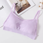 Women Seamless Bras Women's Bra Top Female Underwear Sexy Lingerie Removable Pad Bandeau Backless Fitness Top Wireless Bralette
