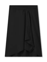 Summer Solid/Stripe/Plaid Midi Skirts for Women Casual Elegant A-Line Skirt for Beach Vacation Streetwear