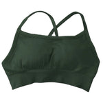 Backless Sports Bra Women Padded Yoga Bra Gym Top High Support Seamless Yoga Tank Top Fitness Crop Top Workout Running Underwear