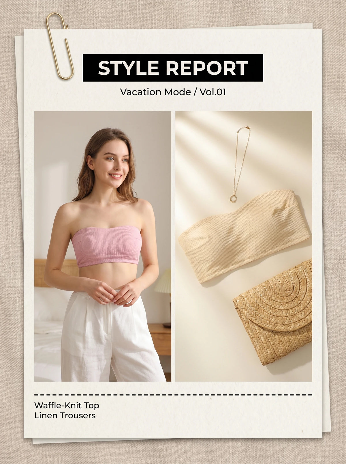 2 Pcs Pink and Skin Sexy strapless seaside vacation style bra no steel ring party underwear Lingerie MR2930