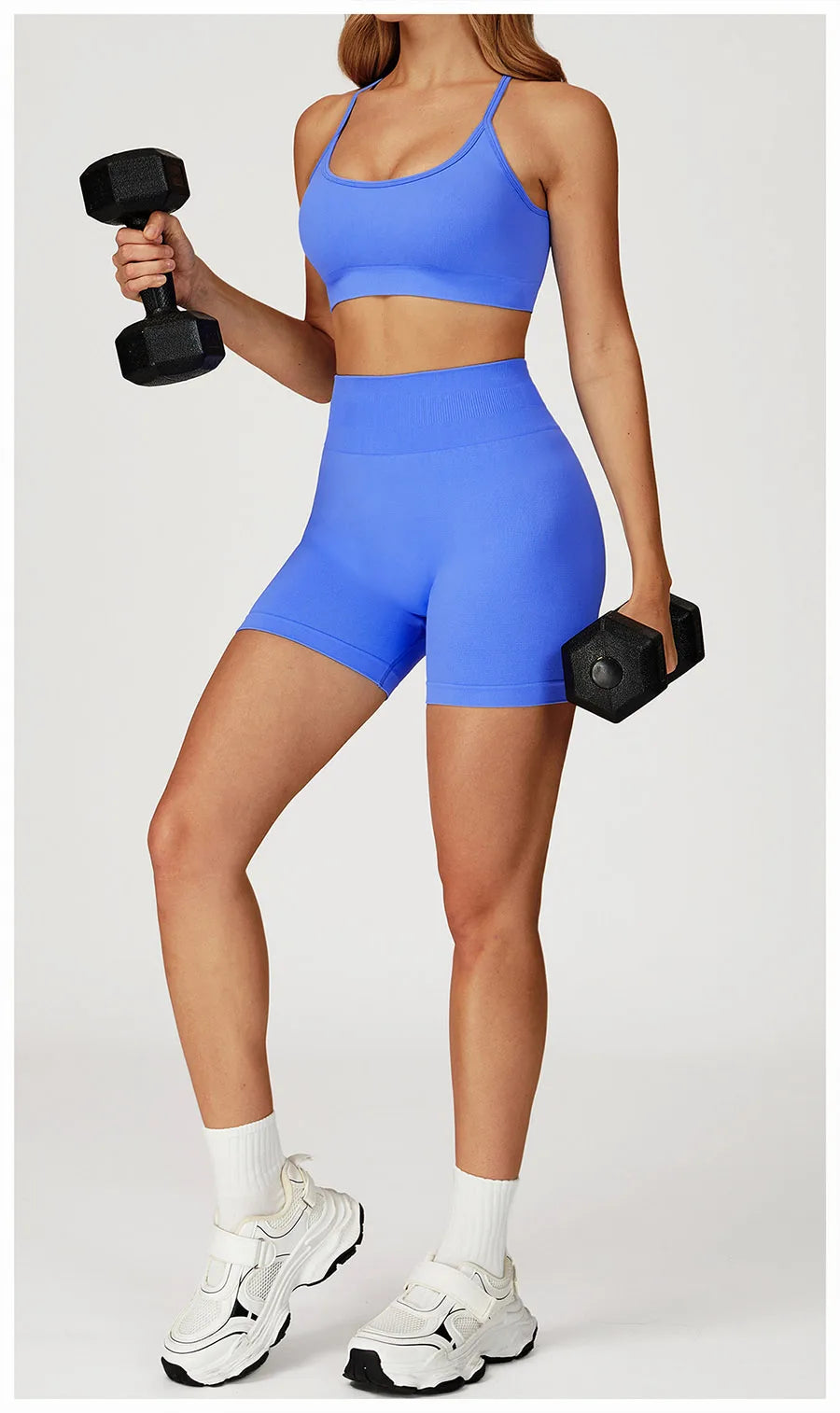2PCS Yoga Suit Sports Set Women Gym Set Woman Tracksuit Running Workout Long Sleeve Sports Shirt Shorts and bra set Sport Outfit