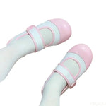Small Cute Round Toe Flat Sole Shoes 2026 Spring and Summer Versatile Color Blocked Casual Simple Daily Not Tiring Women's Shoes