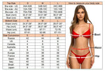 2026 New Sexy Printed High Leg Cut Bikini Female Swimsuit Women Swimwear Two-pieces Bikini set Bather Bathing Suit Swim V8030