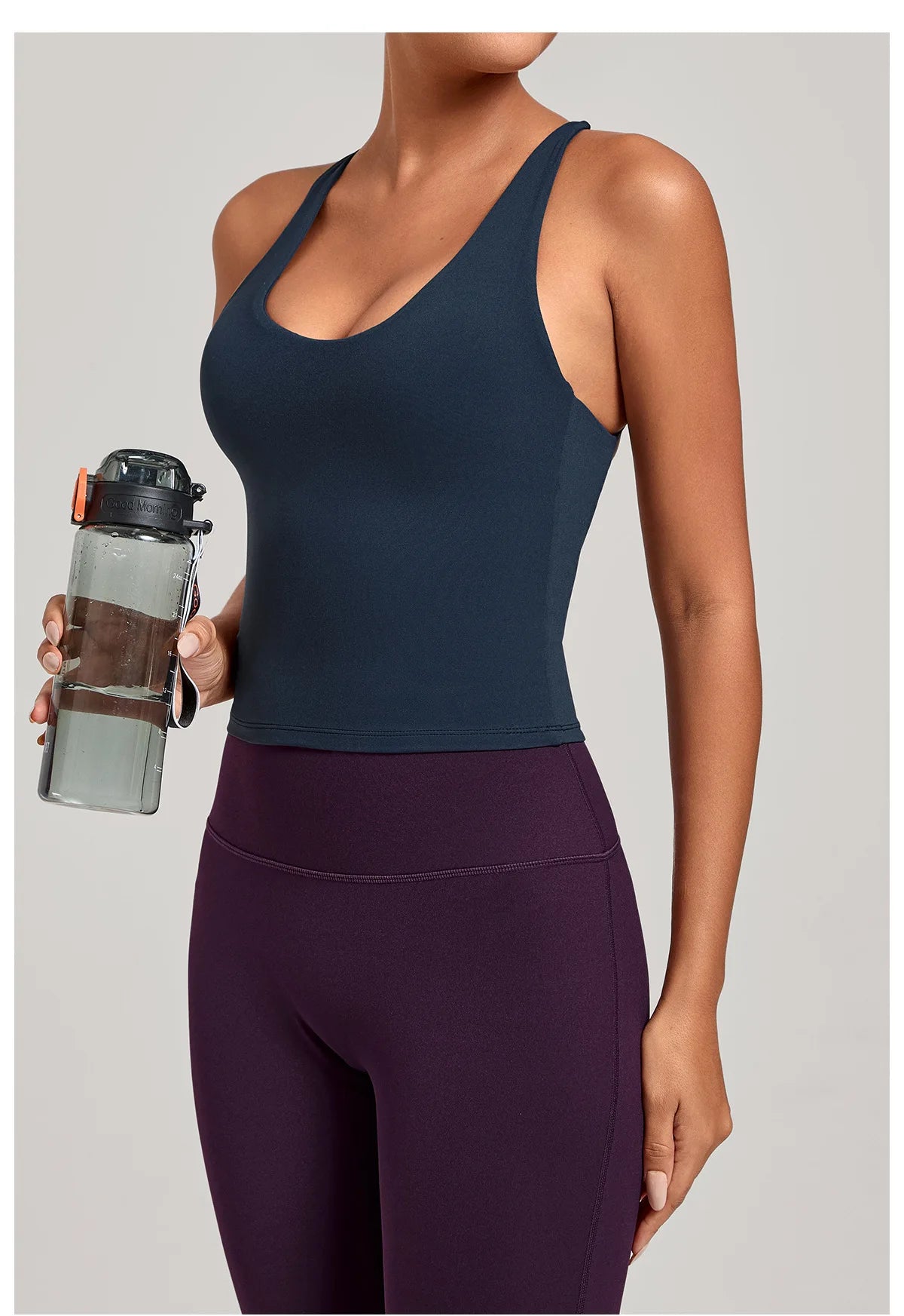 Women Sports Yoga Vest With Cross Shoulder Straps Quick Drying Sexy Yoga Bra Gym Breathablefitness Push Up Training Sports Vest