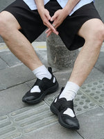 2026 Brand Design Plus Size 44 Fashion Unisex Sneakers Sandals for Women Chic Black Leisure Comfy Walking Casual Shoes for Men