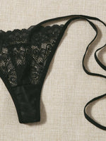 2pcs Low Waist Lace Thong For Women Sexy Panties Comfortable Underwear Female Underpants Lingerie C847