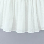Summer 2026 Sexy Strapless Dress For Women Waist-cinching With Ruffled Trim And Embroidery Mini Skirt Pure Desire Beautiful T0DT