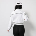 Fashion Winter Women Warm Loose Pocket Zipper Long Sleeves Sports Casual Outdoor Gym Women Jacket