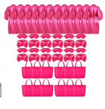 6/8/12Pcs Spa Party Robes Gowns for Girls Kimono Satin Robe Kids Birthday Party Favors Slumber Party Robe Birthday Squad Robes