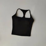 Women's Pilates Tank Top Push-Up Sports Bra Hollow Breathable Fitness Bras Gym Yoga Vest Sexy Running Tops Sportswear