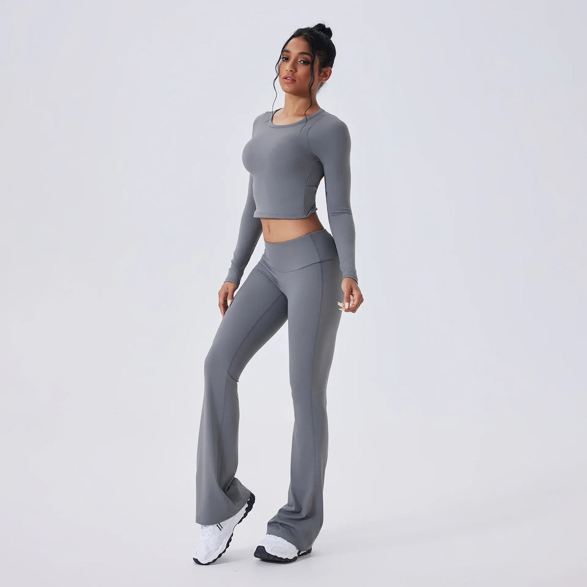 Women's Versatile Yoga Suit Set Tight Fitting and Beautiful Back High-end Sports Suit Outdoor Running and Leisure Fitness Suit