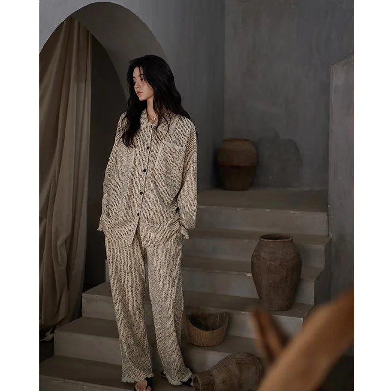 Sexy Pajama Set Student Cartoon Casual 2-piece Women's Clothing Full Woman Tracksuit Guest Look Two Trend 2026 New Number Pieces