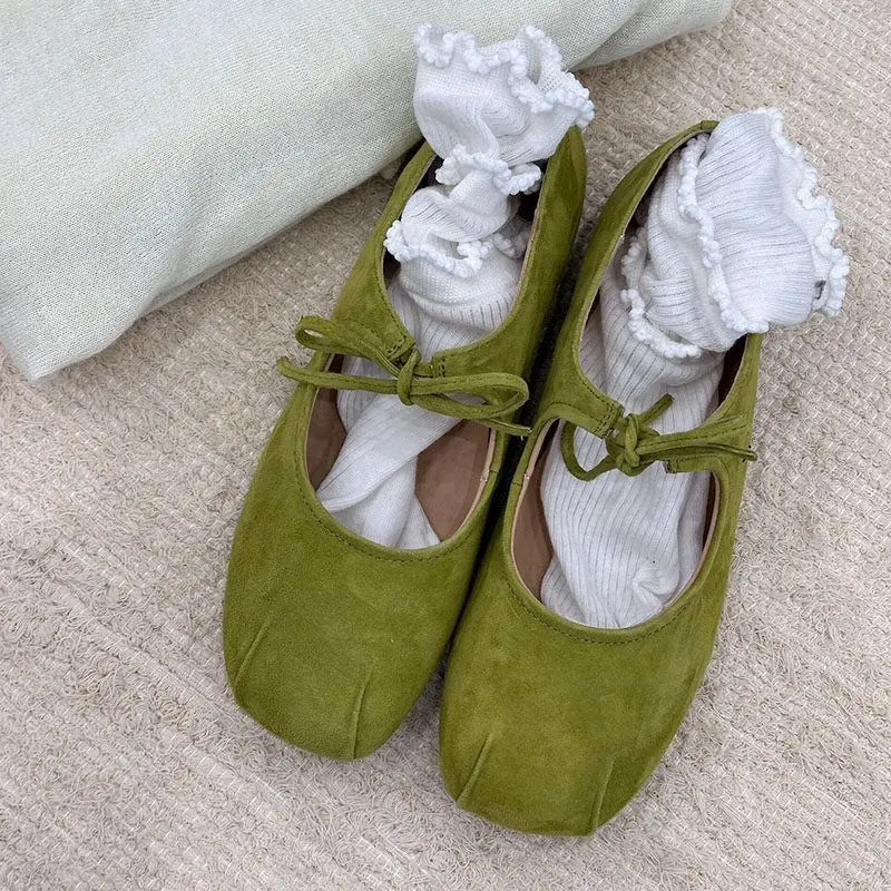 Design Women Mary Jane Shoes Fashion Shallow Slip On Shoes Spring Autumn Ladies Outdoor Party Dress Ballet Flats Shoes