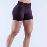 Women High Waist Yoga Shorts Stretch Breathable Sports Shorts Fitness Gym Running Workout Short Pants For Ladies