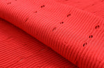Foridol Red Knitted Polo Dress Autumn Winter Women Dress Casual Elegant Maxi A-line Hollow OutDress Slim Christmas Party