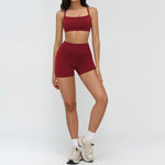 Yoga Clothes Set 2PCS Gym Crop Top Women Outfits Sports Bra High Waist Legging Fitness Suit Running Workout Tracksuit Sportswear
