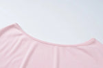 Woman Clothes Diagonal Collar Long Sleeve Package Hip Short Dress Streetwear Black Pink High Waist Tunics Slim Party Dresses