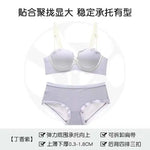 MOYISU Soutien-Gorge Français Sans Armatures 32-38 - Bralette Pureté Anti Affaissement, Set Lingerie Confort Respirant Été Léger