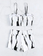 Drawstring Front Shorts Bikinis 2026 High Waist Swimsuit Women Swimwear Female Bathers Bathing Swimming Swim Suit Beachwear