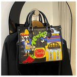 Design Patchwork Zipper 2026 Hot Sale Women's Bags Retro High Quality Women's Bags PU New Personality Stylish Shoulder Bags
