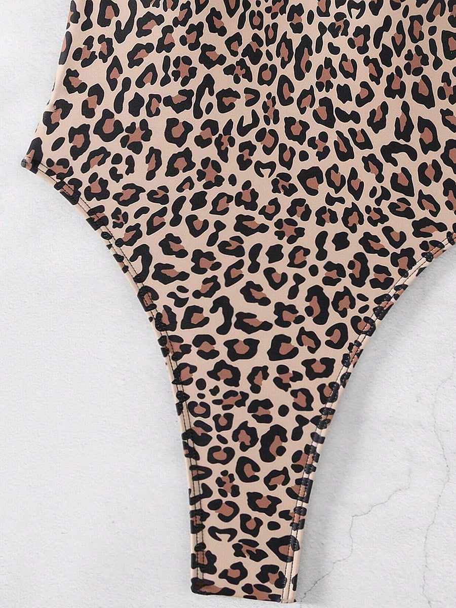 2026 Splicing Backless Women Thong Swimwear One Piece Swimsuit Female Monokini High Cut Leg Bather Bathing Suit Swim Beach Wear